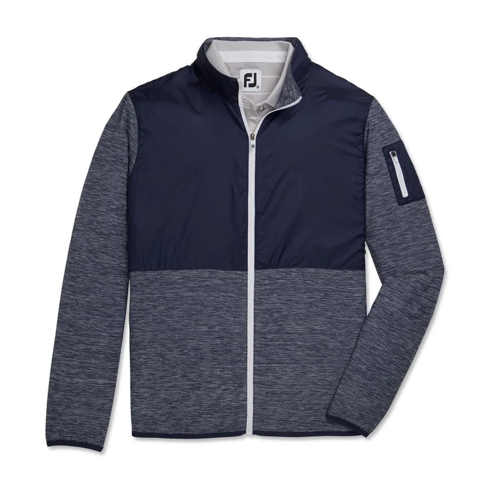 FootJoy Women's Full-Zip Space Dye Golf Mid-Layer - Image 4