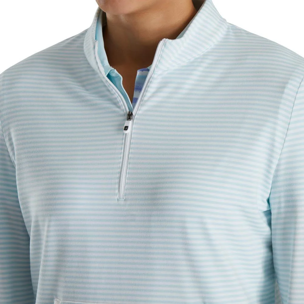 FootJoy Women's Half-Zip Tonal Stripe Golf Mid-Layer - Image 15