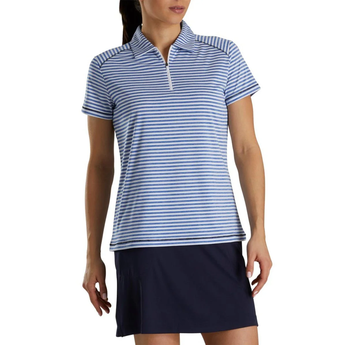 FootJoy Women's Heather Stripe Polo - Image 11