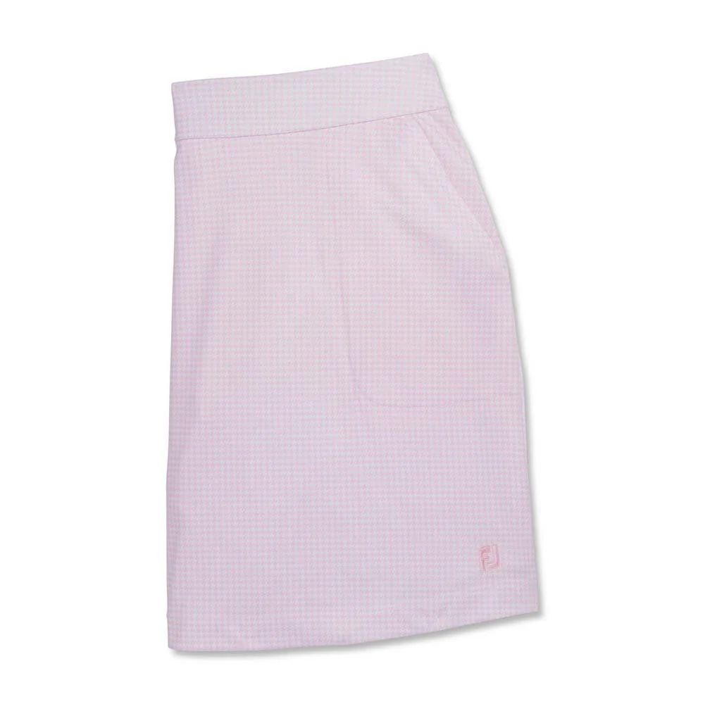FootJoy Women's Houndstooth Print Knit Golf Skort - Image 8