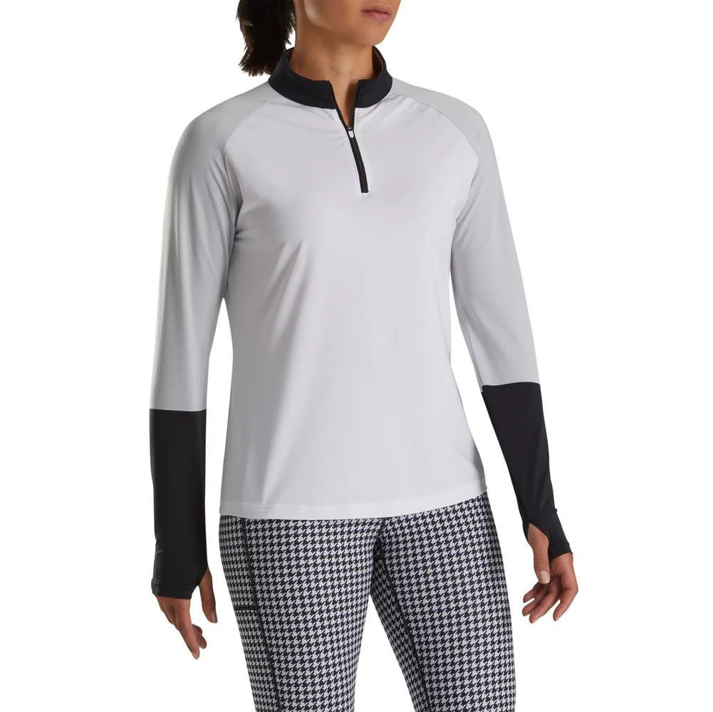 FootJoy Women's Micro Stripe Sun Protection Shirt - Image 5