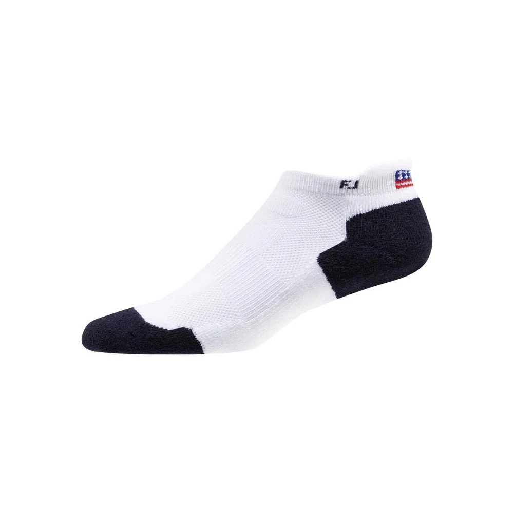 FootJoy Women's TechSof Tour Roll-Tab Sock - USA Flag - Image 2