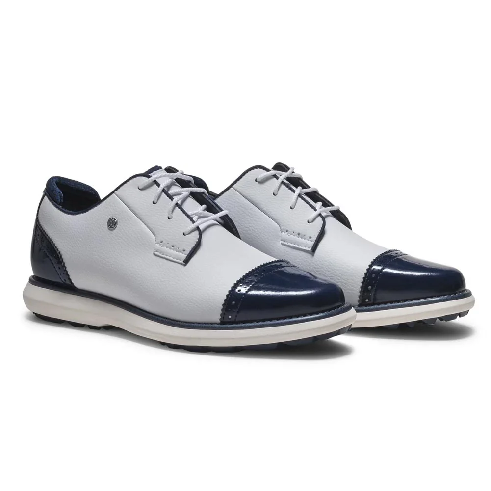 FootJoy Women's Traditions Cap Toe Spikeless Golf Shoes - Image 11