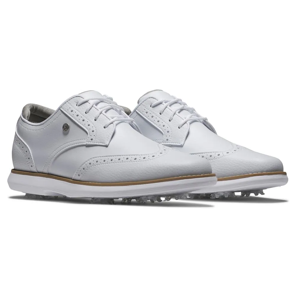 FootJoy Women's Traditions Wing Tip Golf Shoes - Image 17