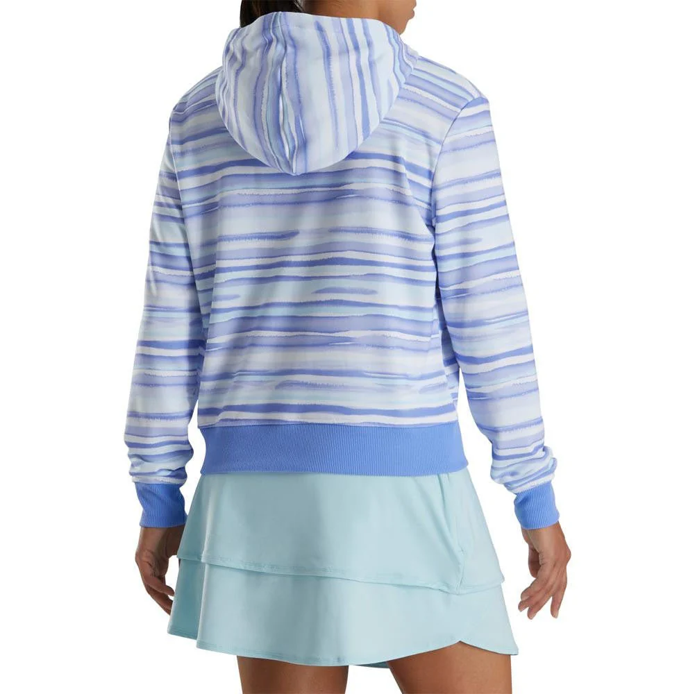 FootJoy Women's Watercolor Pullover Golf Hoodie - Image 8