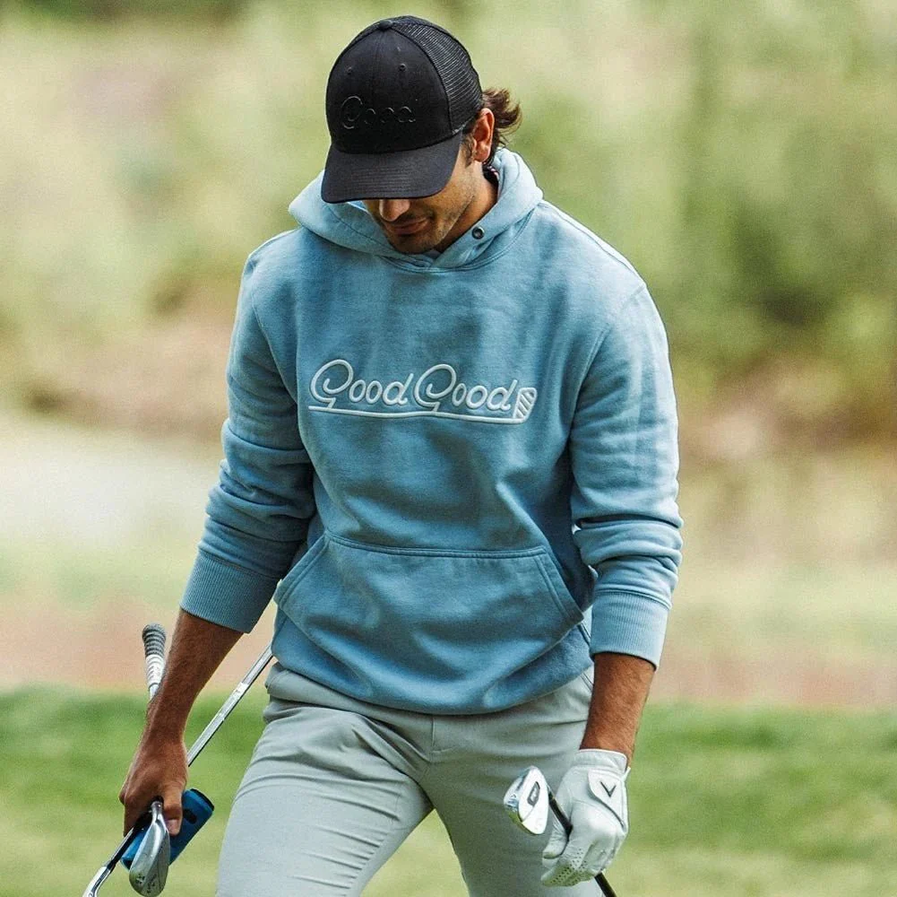 Good Good Fore! Fleece Golf Hoodie - Image 3