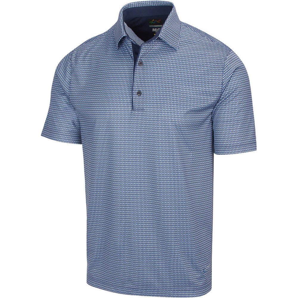 Greg Norman ML75 Microlux 2Below Tee Print Polo - Image 3