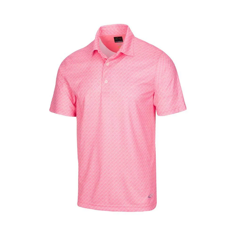 Greg Norman ML75 Microlux Iron Print Polo - Image 2