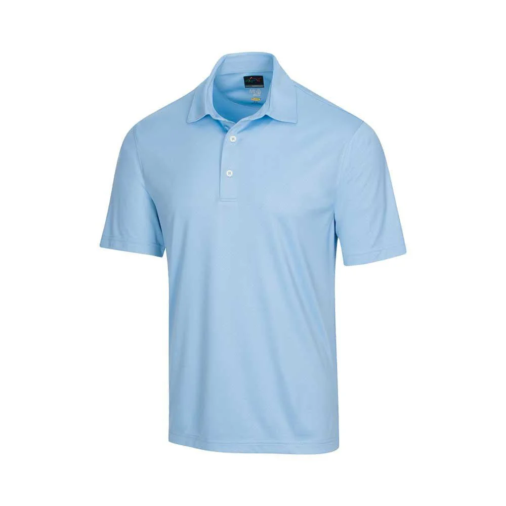 Greg Norman Protek ML75 Microlux Embossed Golf Polo - Image 3