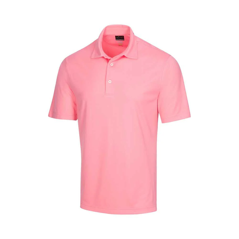 Greg Norman Protek ML75 Microlux Embossed Golf Polo - Image 6