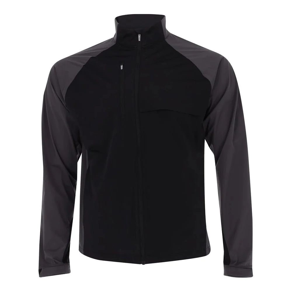 Greg Norman WeatherKnit L/S Block Full-Zip Golf Jacket