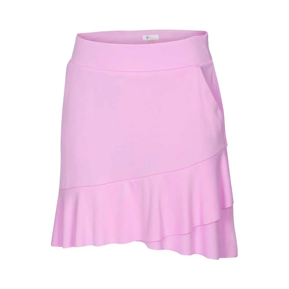Greg Norman Women's Crossover Flounce Pull-On Golf Skort - Image 4