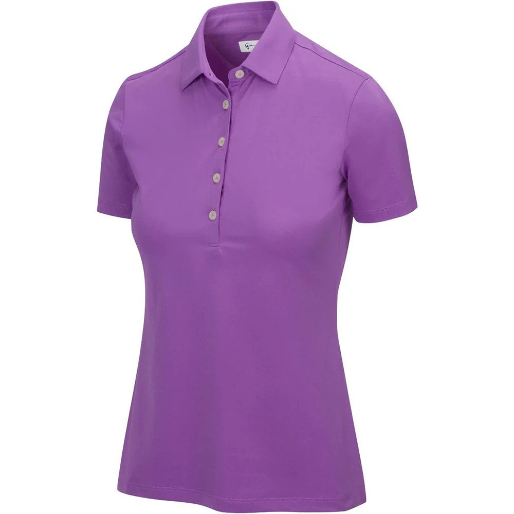 Greg Norman Women's Freedom Micro Pique Golf Polo - Image 14
