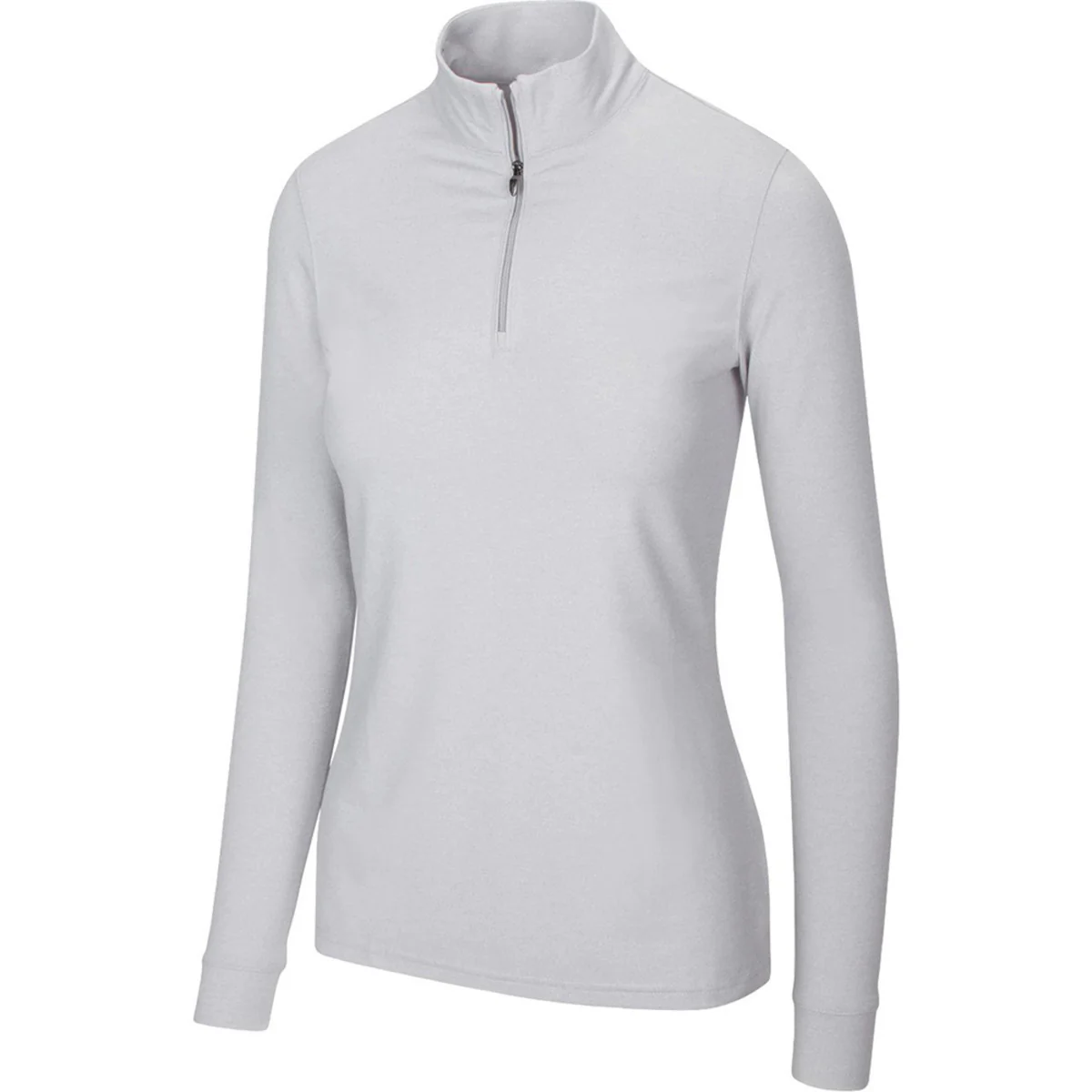 Greg Norman Women's Peached Heather 1/4 Zip - Image 6