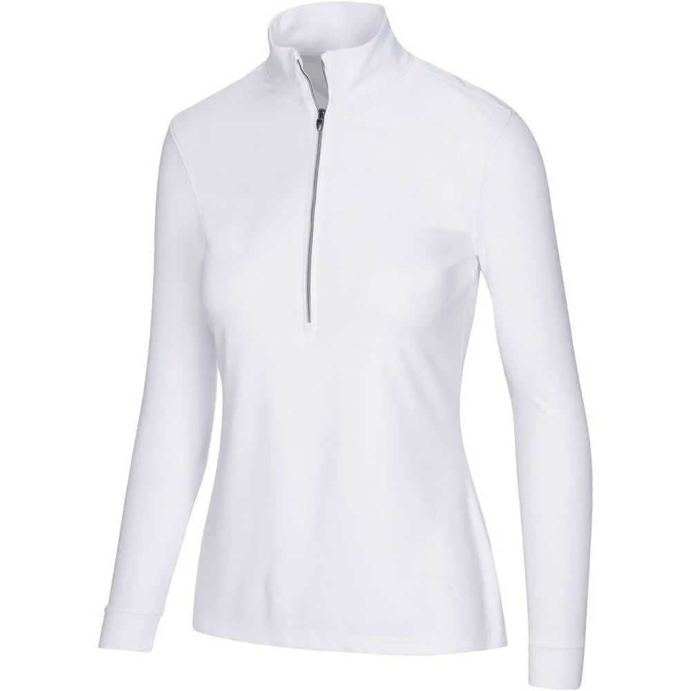 Greg Norman Women's Utility 1/2 Zip Golf Mock - Image 10