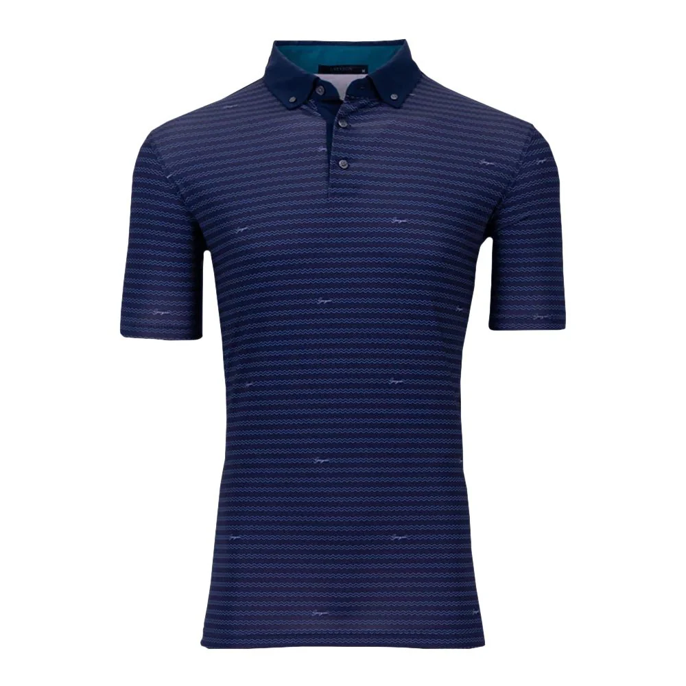 Greyson Wind and Water Symbol Golf Polo - Image 6