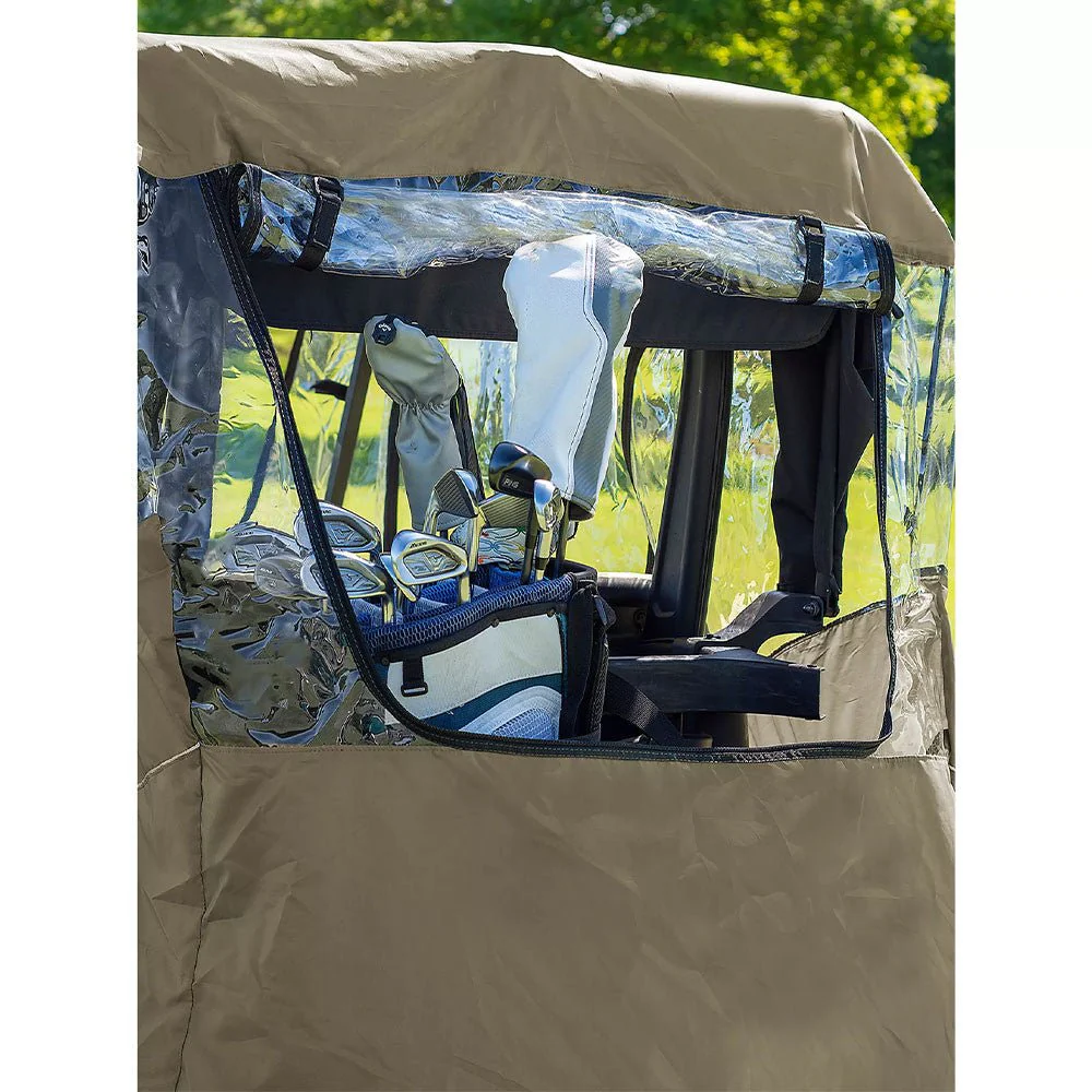 Ultimate Universal Golf Cart Cover - Tan - Image 4