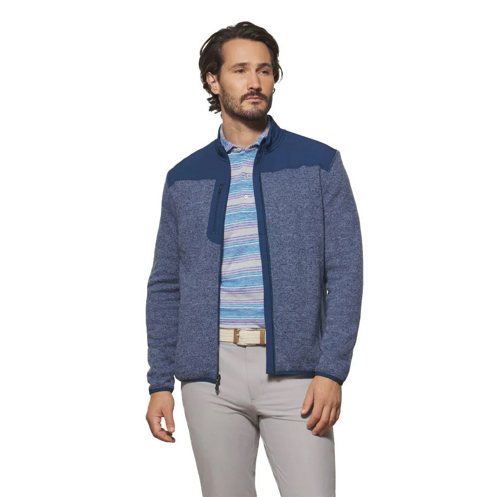 Johnnie-O Arlo Full-Zip Fleece Golf Jacket - Image 2