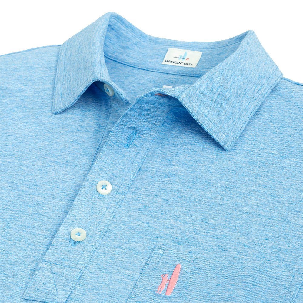 Johnnie-O Heathered Original Golf Polo - Image 6