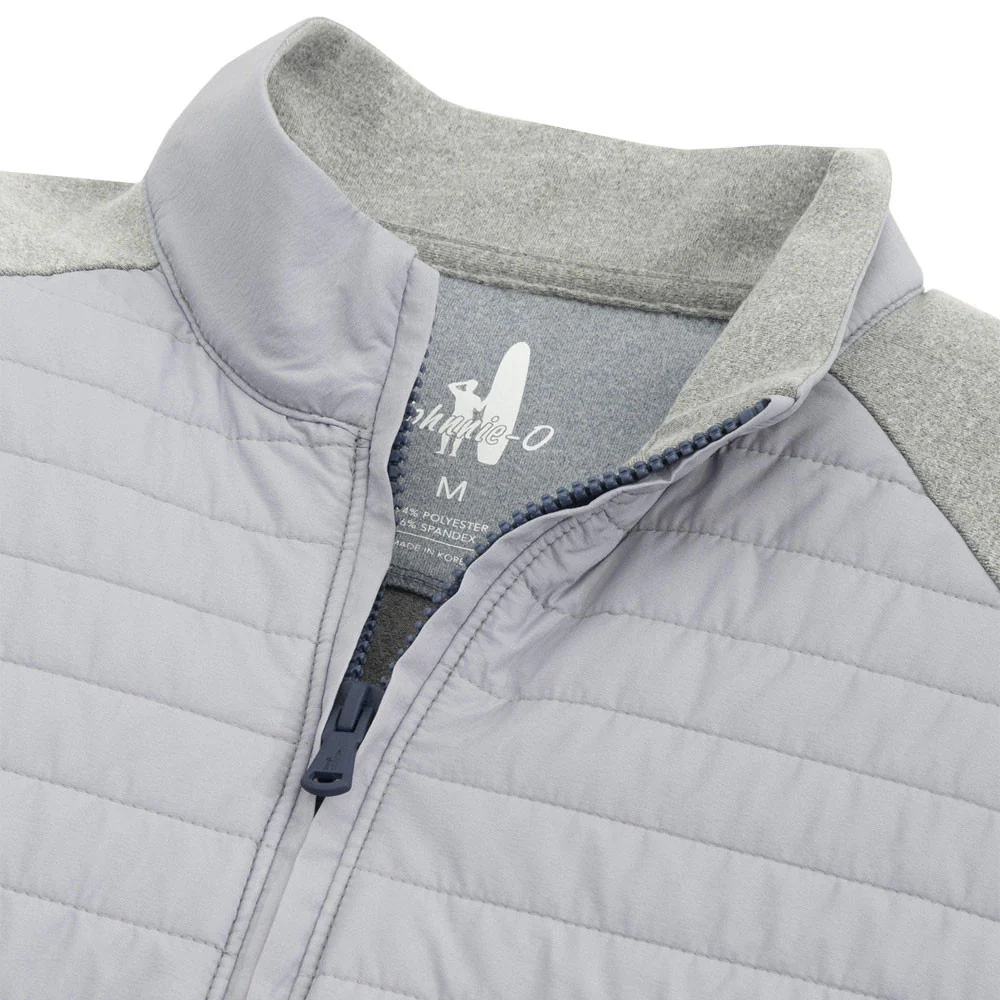 Johnnie-O Leon Mixed Media 1/4 Zip Golf Pullover - Image 4