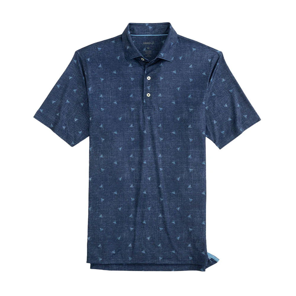 Johnnie-O Shaka Printed Polo