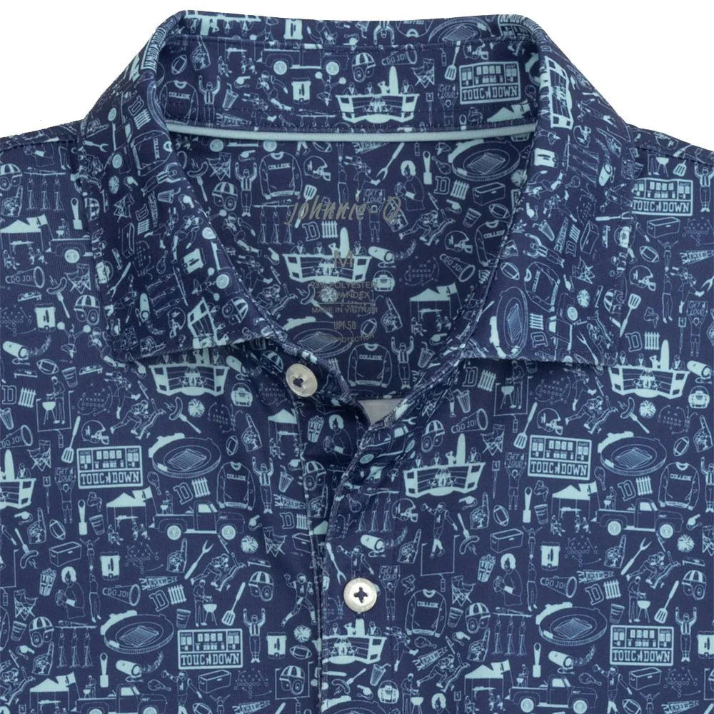 Johnnie-O Tailgator 2.0 Printed Golf Polo - Image 4