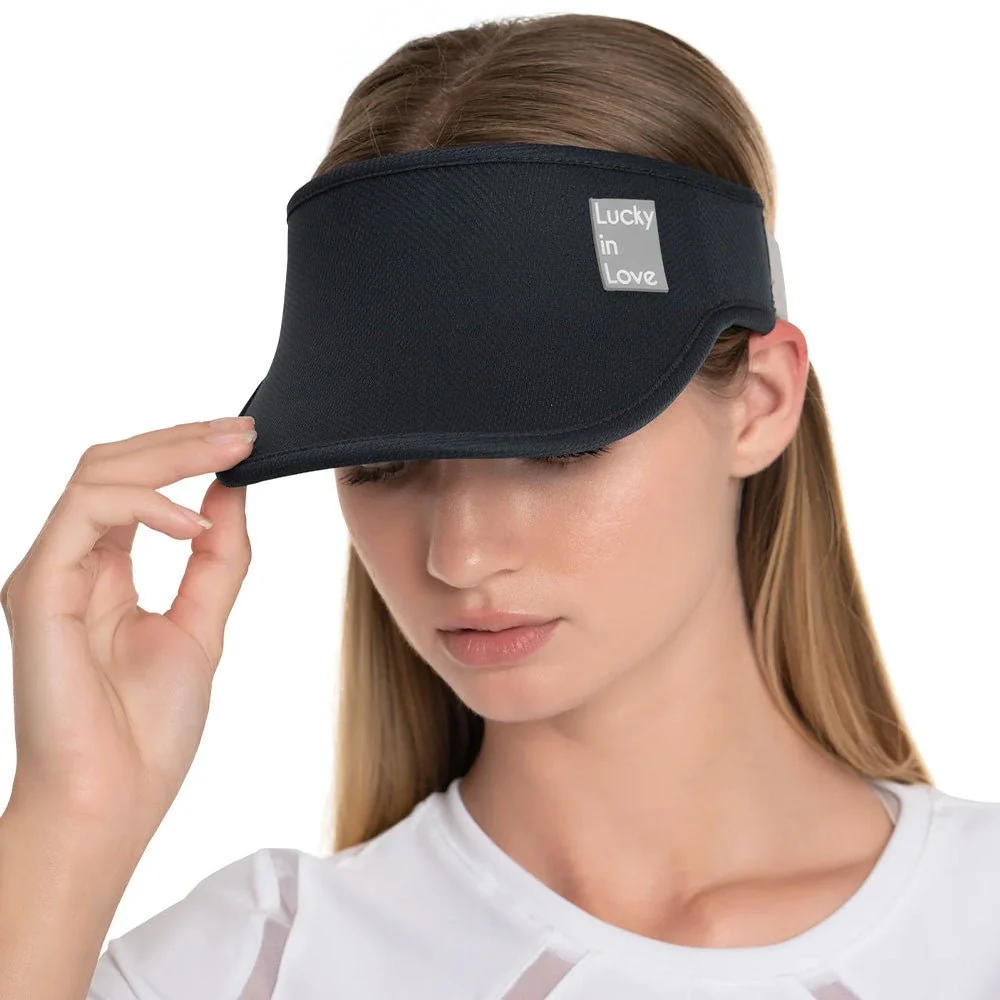 Lucky in Love Women's Lucky Logo Stretch Visor - Image 3