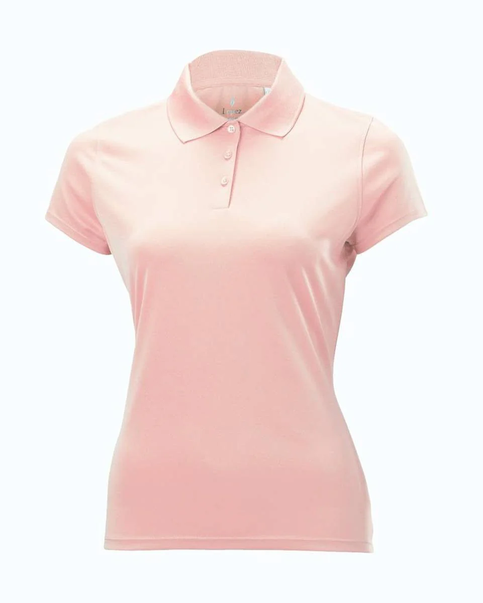 Nancy Lopez Luster Short Sleeve Golf Polo - Image 3