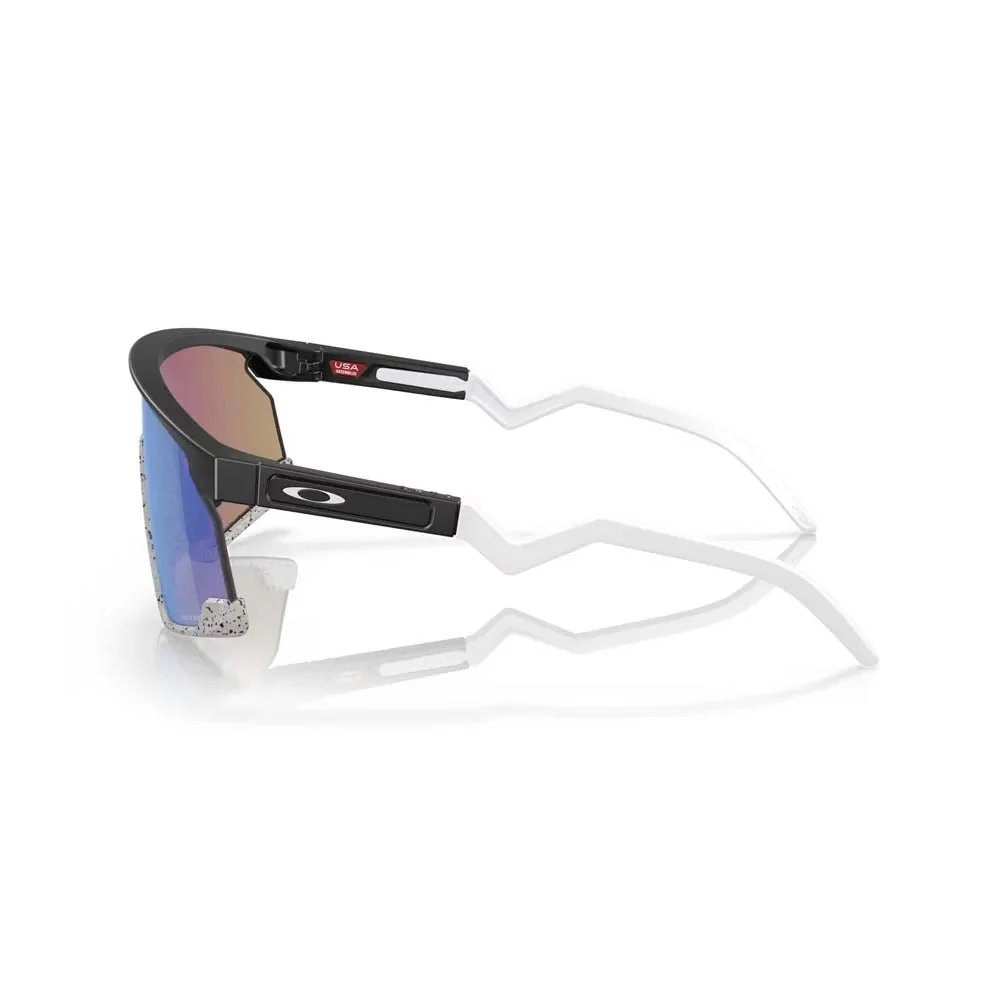 Oakley BXTR Sunglasses - Matte Black/Prizm Sapphire - Image 3