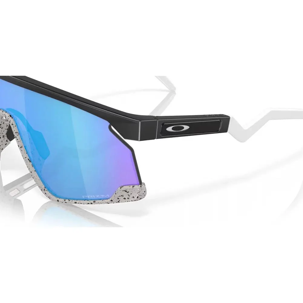 Oakley BXTR Sunglasses - Matte Black/Prizm Sapphire - Image 6