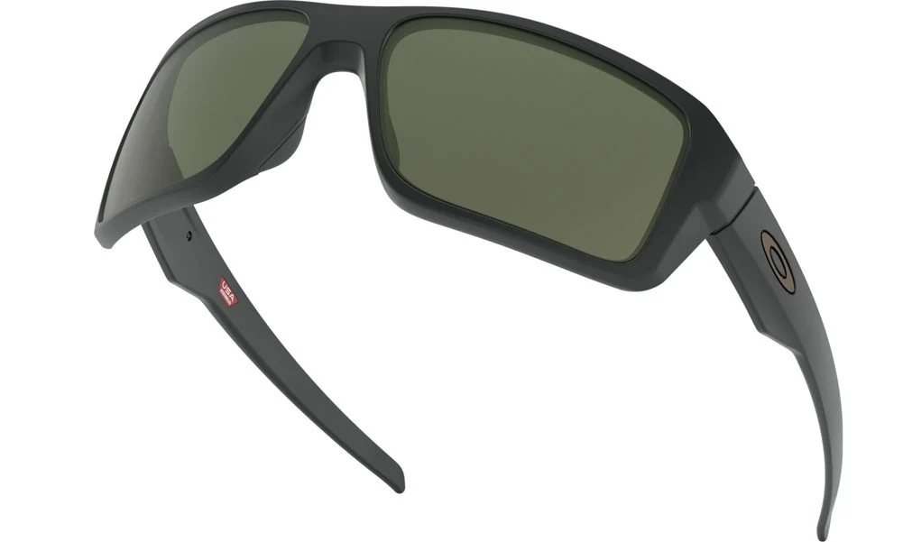 Oakley Double Edge Sunglasses - Matte Black/Dark Grey - Image 5