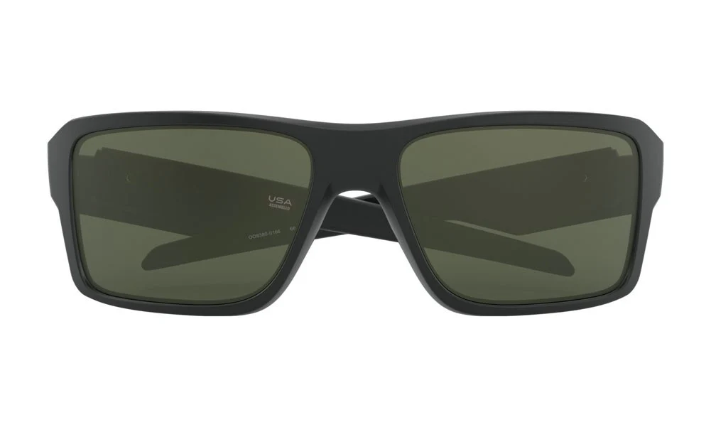 Oakley Double Edge Sunglasses - Matte Black/Dark Grey - Image 6