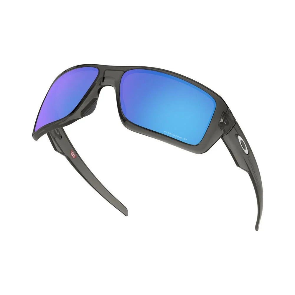 Oakley Double Edge Sunglasses - Grey Smoke/Prizm Sapphire Polarized - Image 5