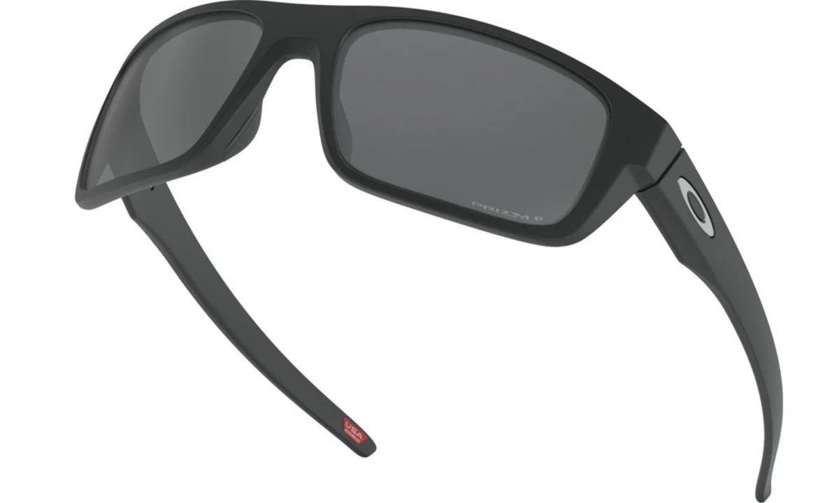 Oakley Drop Point Sunglasses - Matte Black/Prizm Black Polarized - Image 5