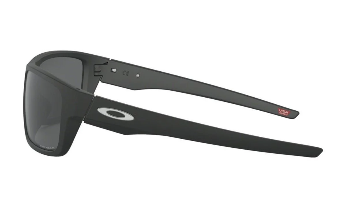 Oakley Drop Point Sunglasses - Matte Black/Prizm Black Polarized - Image 6