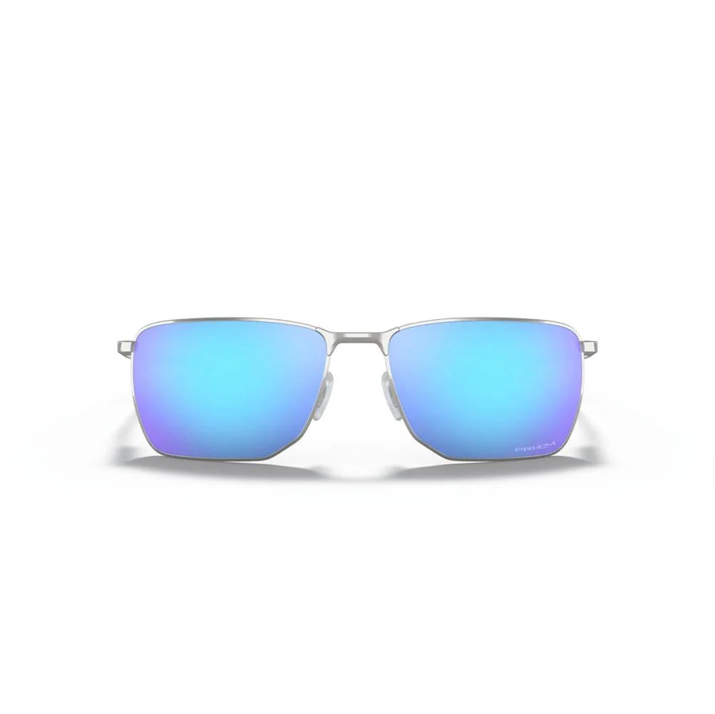 Oakley Ejector Sunglasses - Satin Chrome/Prizm Sapphire - Image 2
