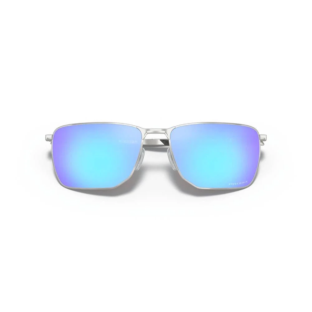 Oakley Ejector Sunglasses - Satin Chrome/Prizm Sapphire - Image 5