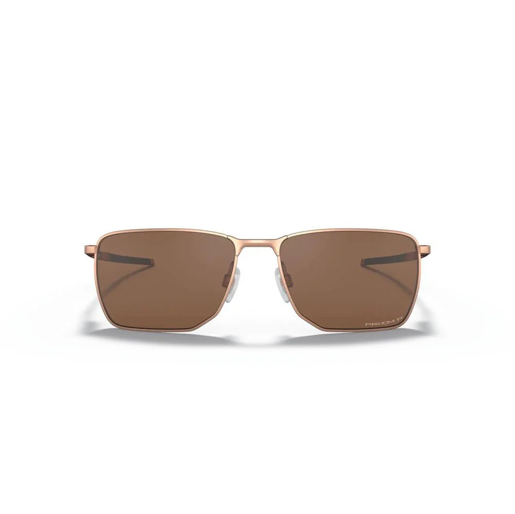 Oakley Ejector Sunglasses - Satin Rose Gold/Prizm Tungsten Polarized