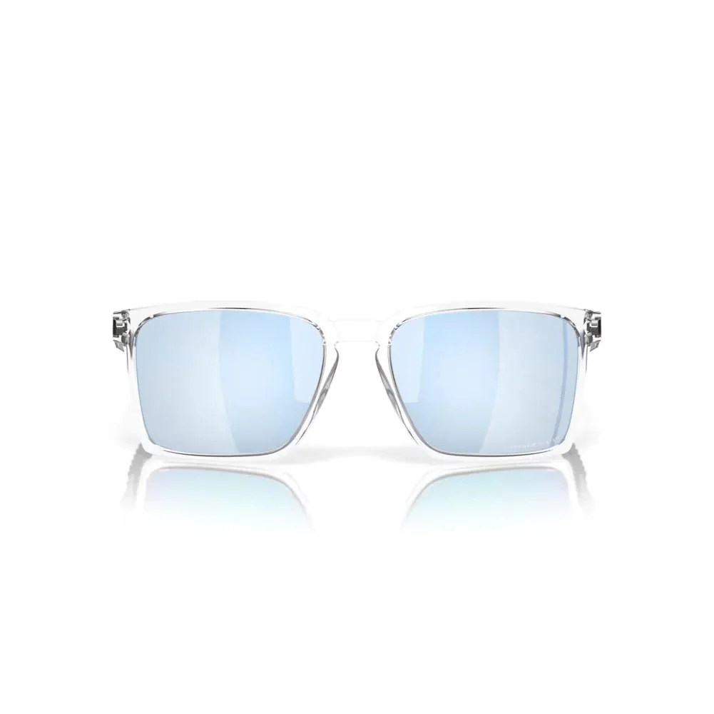 Oakley Exchange Sun Sunglasses - Polished Clear/Prizm Sapphire Polarized - Image 2