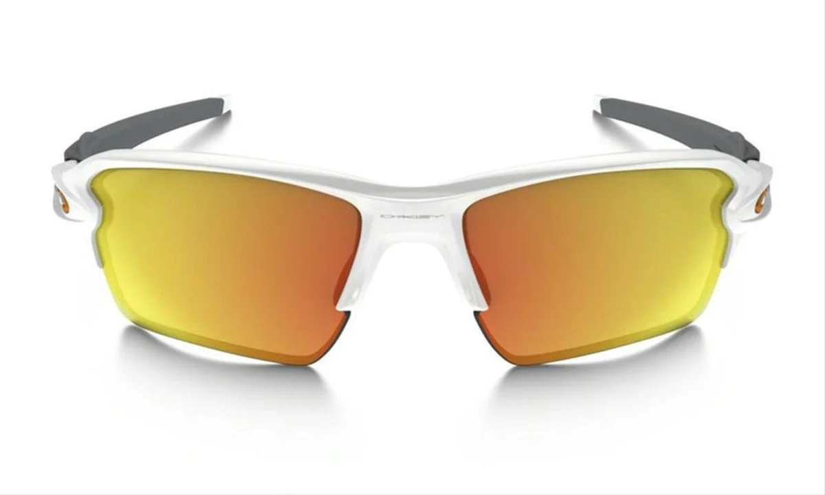 Oakley Flak 2.0 XL Sunglasses - Polished White/Fire Iridium - Image 2