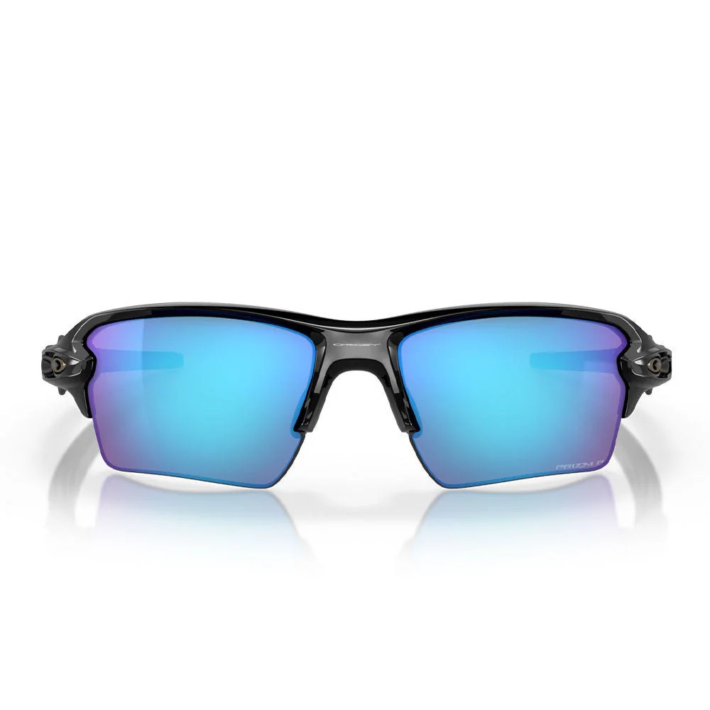 Oakley Flak 2.0 XL - Polished Black/Prizm Sapphire Polarized - Image 2