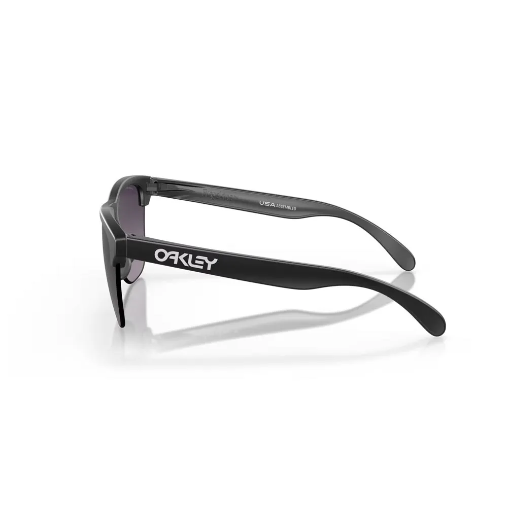 Oakley Frogskins Lite Sunglasses - Matte Black/Prizm Grey Gradient - Image 3