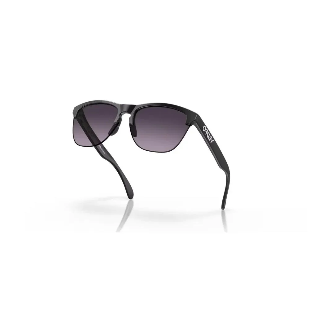 Oakley Frogskins Lite Sunglasses - Matte Black/Prizm Grey Gradient - Image 4