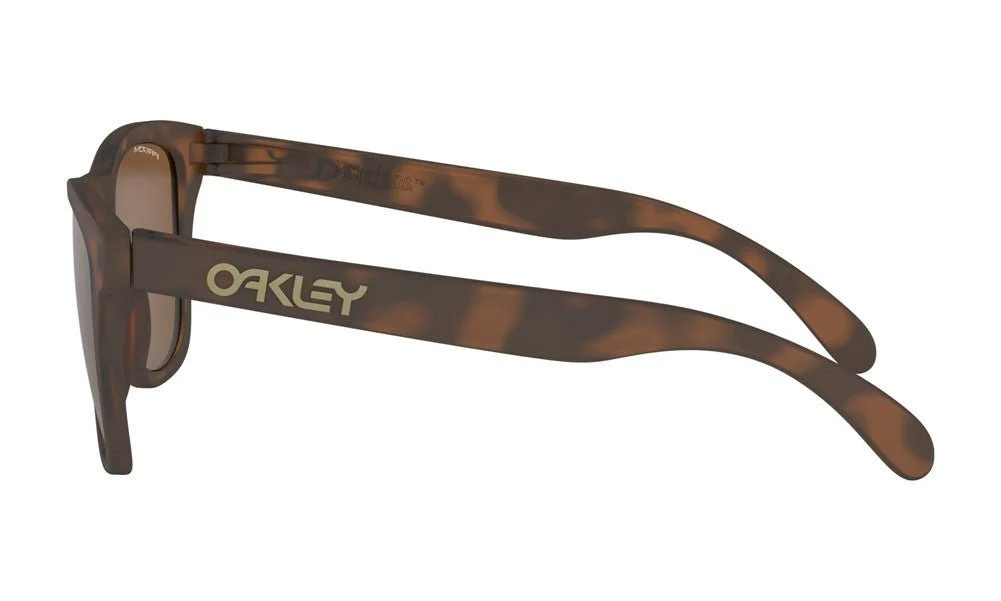 Oakley Frogskins Sunglasses - Matte Tortoise/Prizm Tungsten - Image 3