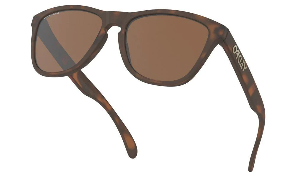 Oakley Frogskins Sunglasses - Matte Tortoise/Prizm Tungsten - Image 6