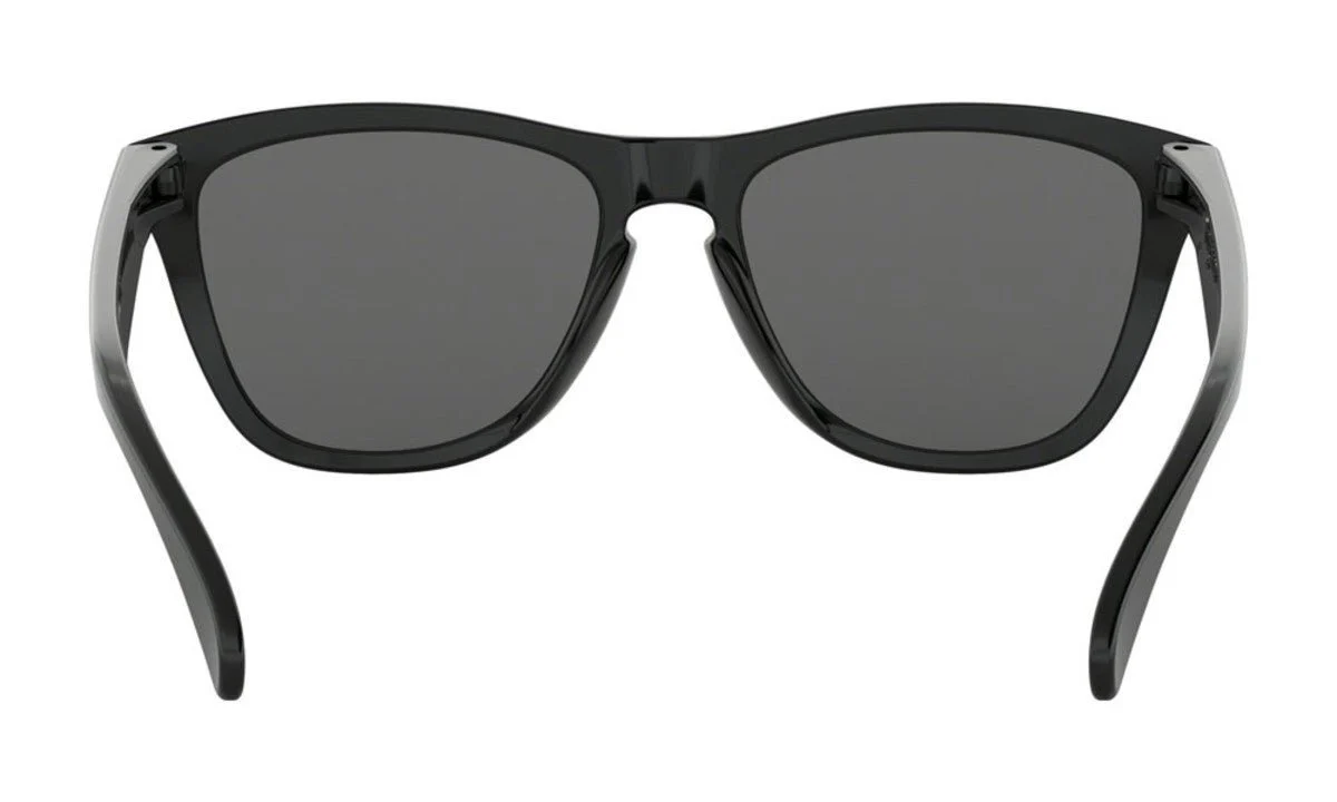 Oakley Frogskins Sunglasses - Polished Black/Grey - Image 3