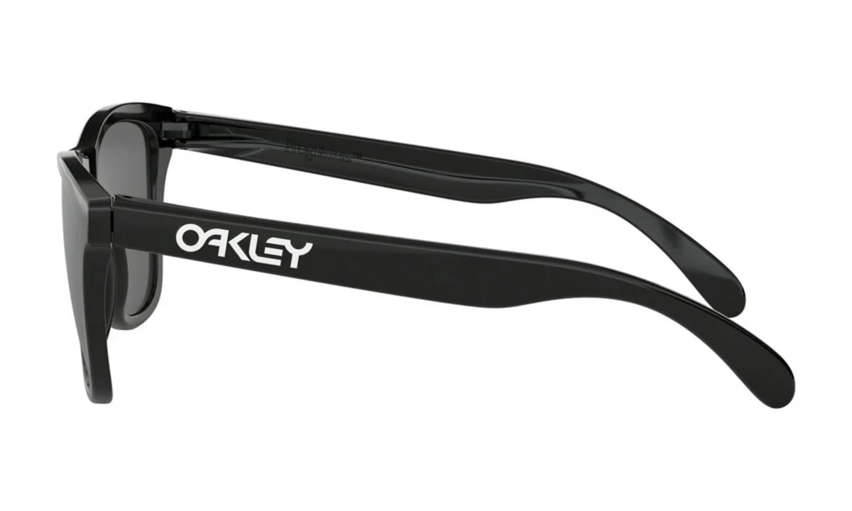 Oakley Frogskins Sunglasses - Polished Black/Grey - Image 4
