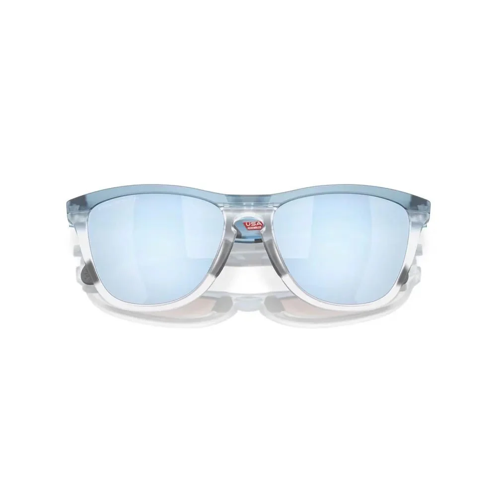 Oakley Frogskins Range Sunglasses - Matte Stonewash/Prizm Deep Water Polarized - Image 5