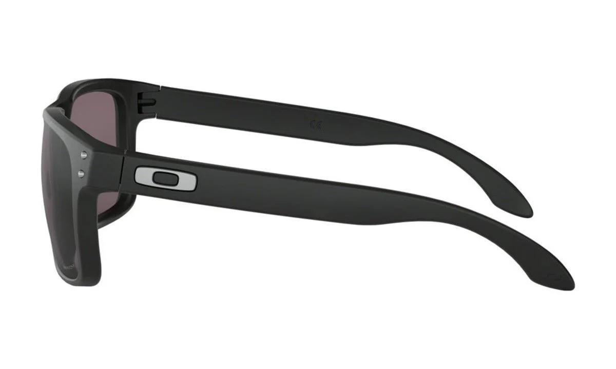 Oakley Holbrook Sunglasses - Matte Black/Prizm Grey - Image 3