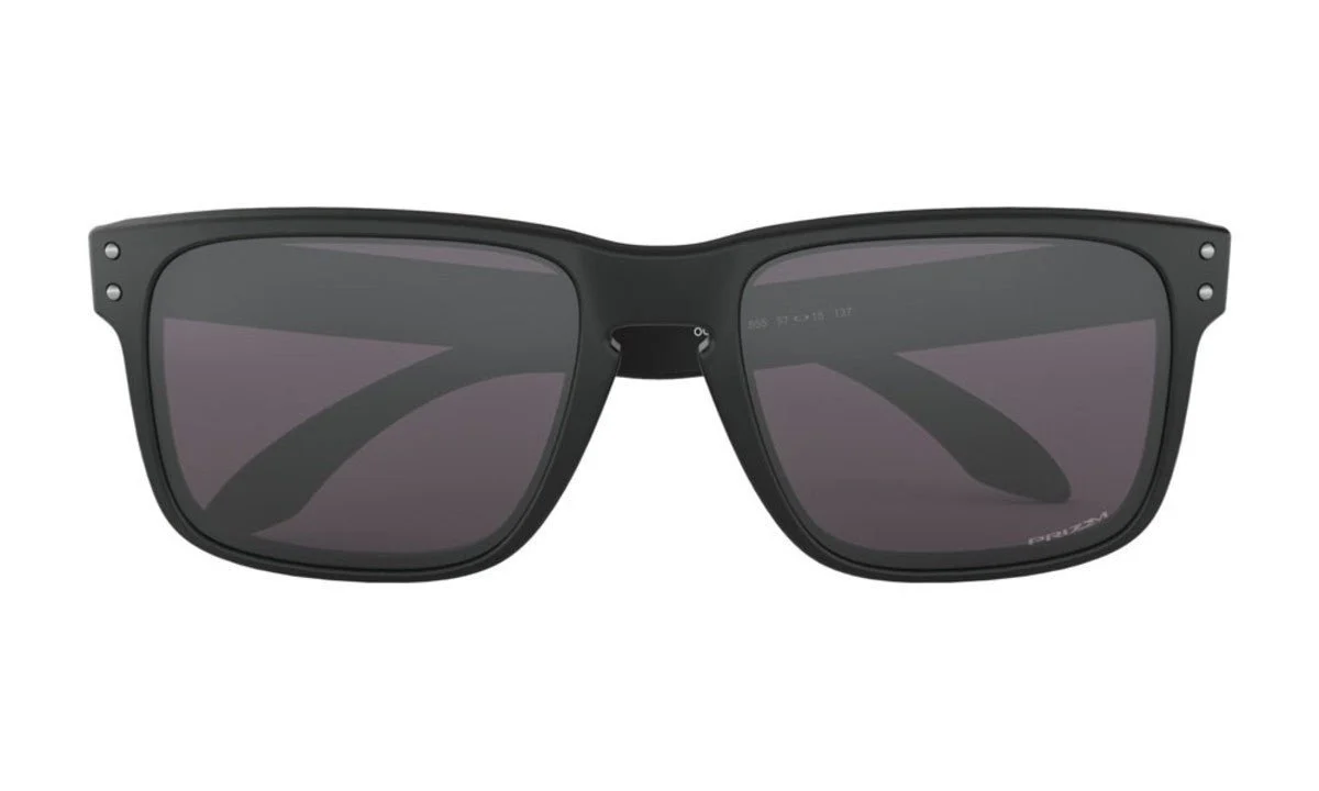Oakley Holbrook Sunglasses - Matte Black/Prizm Grey - Image 5
